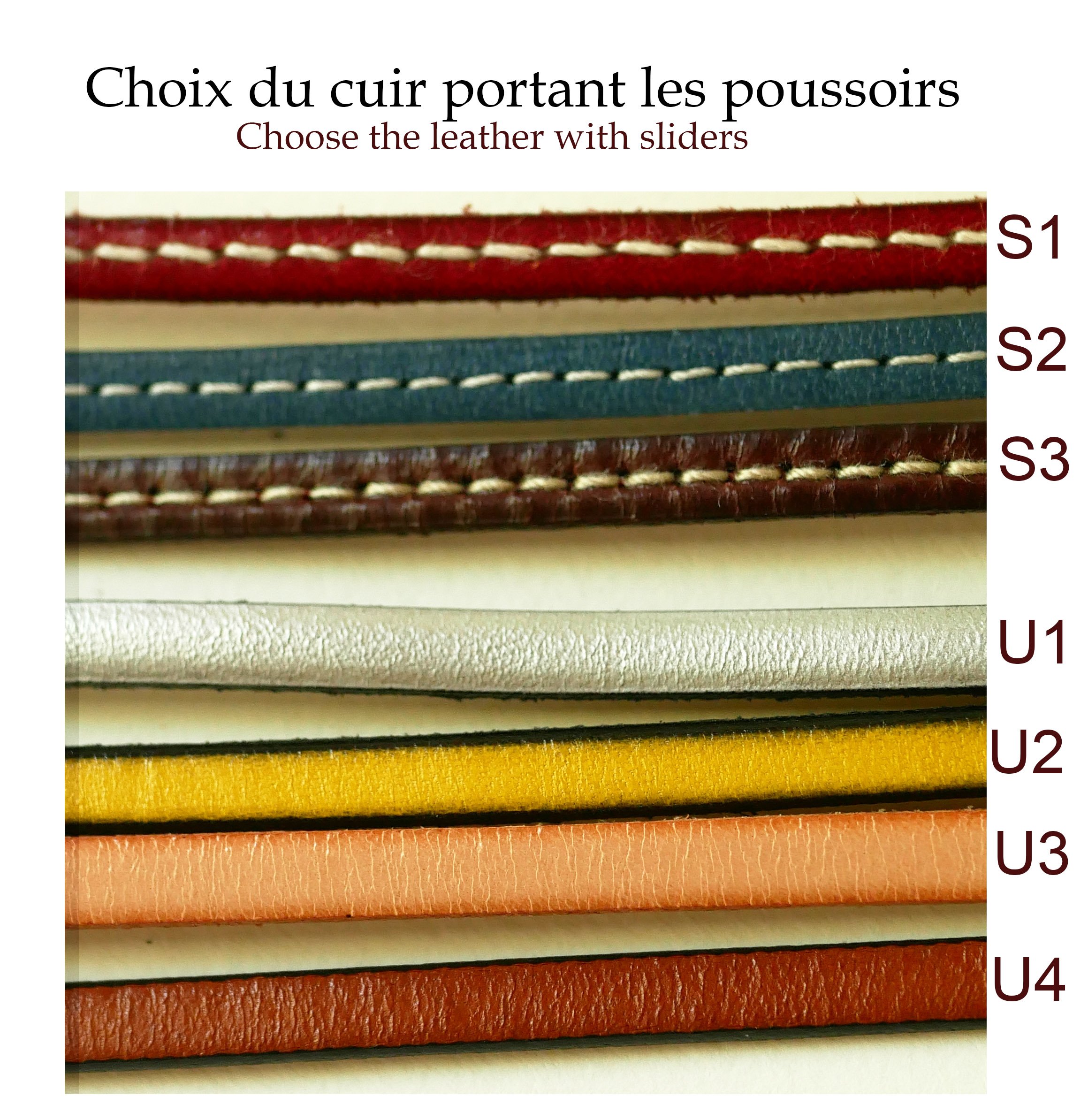 Pulsera d&uacute;o Twist de cuero dorado para mujer 